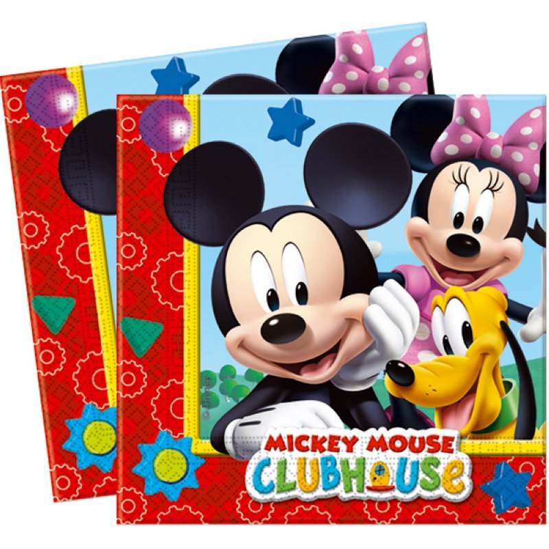 Disney Mickey Clubhouse Servietten